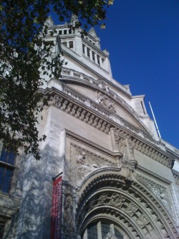 The V&A Museum, courtesy of me.