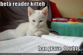 No, beta-reader kitteh! Be nice!