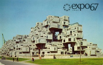 Why build a regular house when you could build this house? Habitat 67, Montreal, Canada